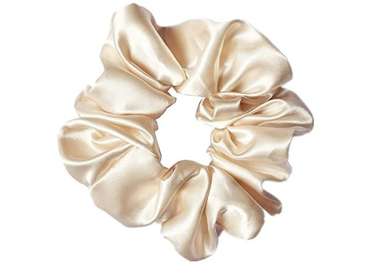 Beige Scrunchie