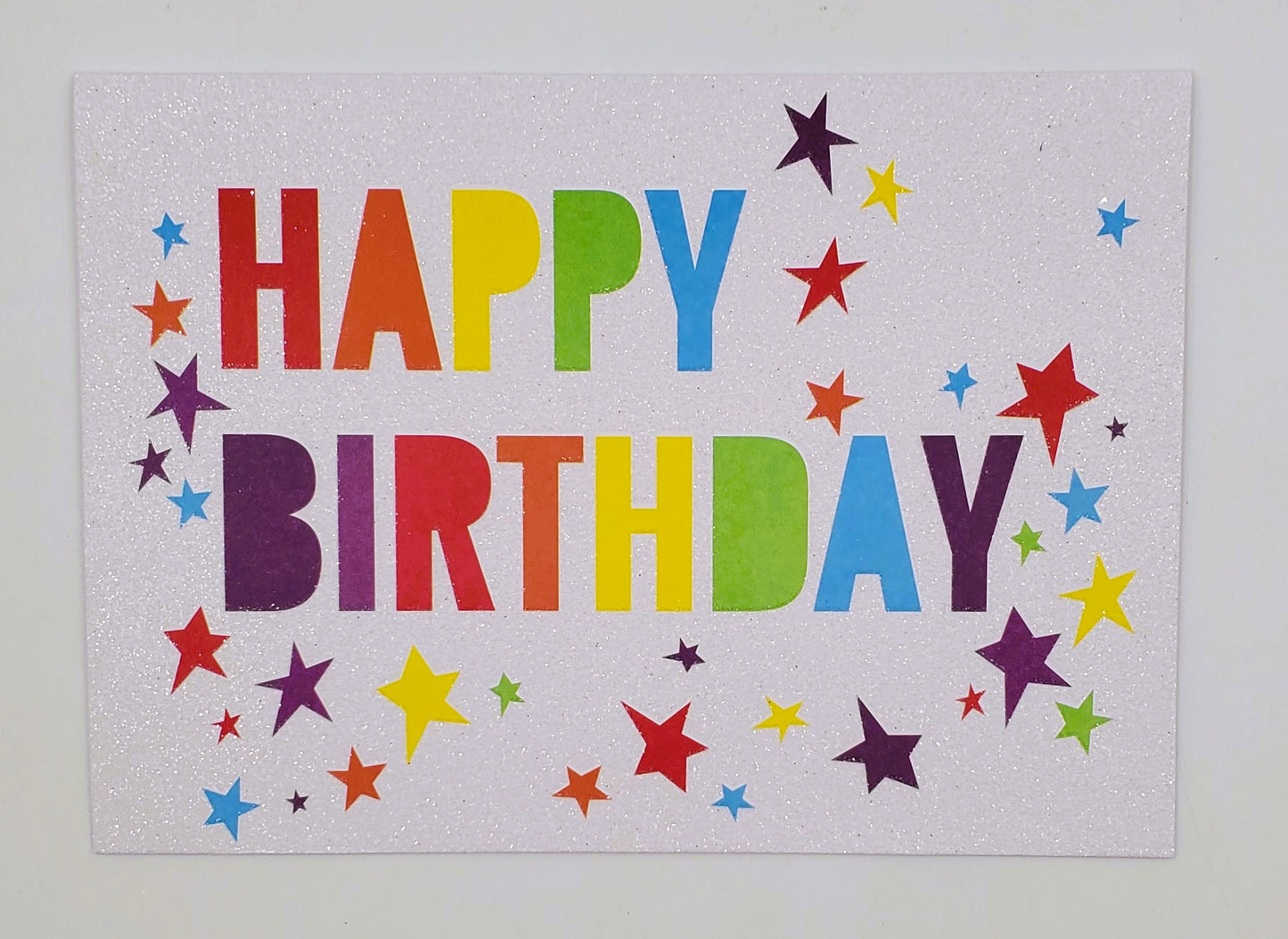 Colorful Happy Birthday Card